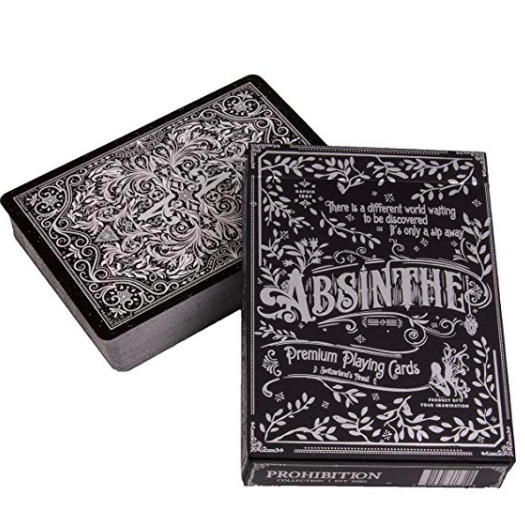 playing cards: Absinthe Playing Cards V2