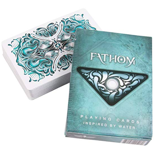 playing cards: Ellusionist FATHOM Playing Cards