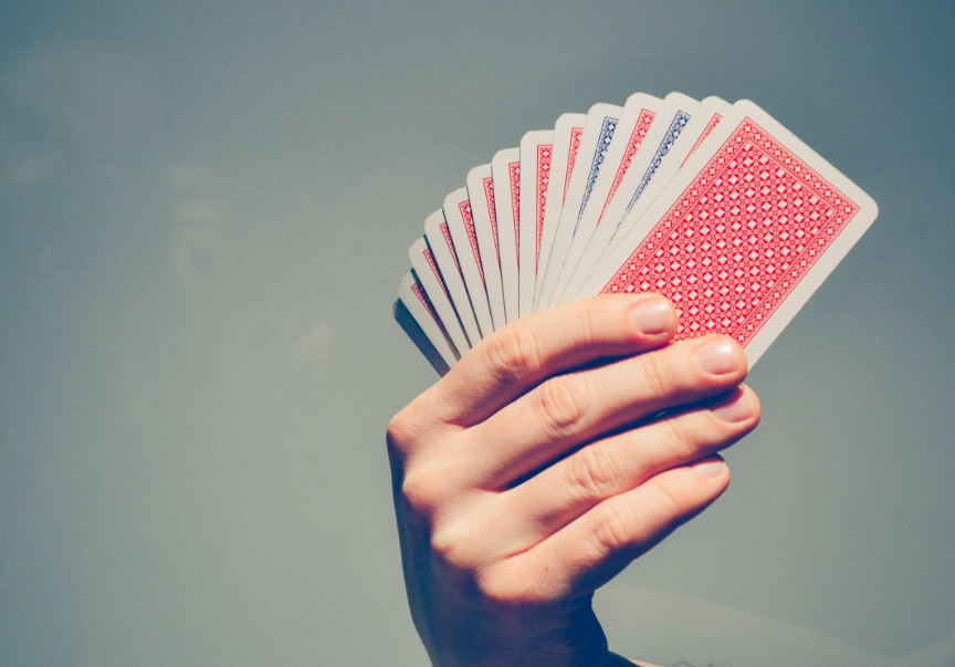 lennart green: cards facing backwards