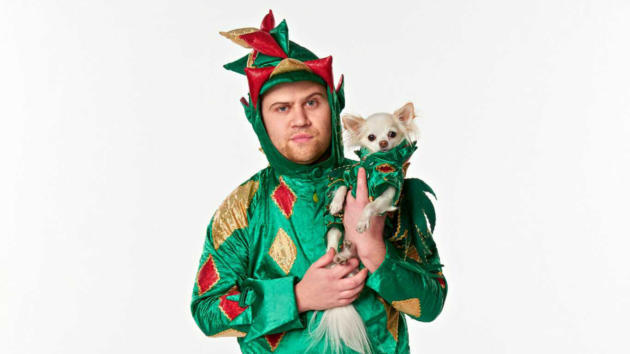 Piff the Magic Dragon with his dog