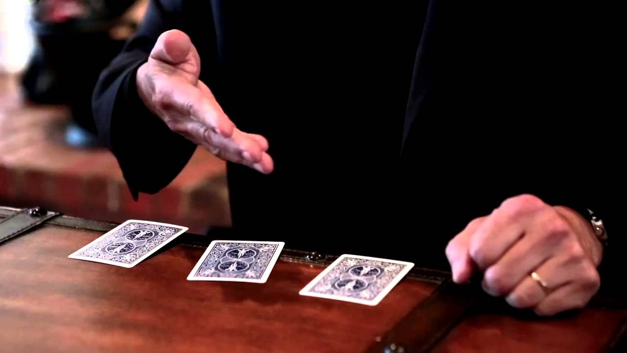 Perform 3 Card monte trick
